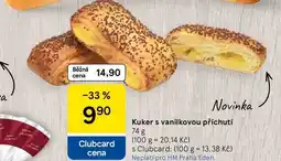 Tesco Kuker s vanilkovou příchutí, 74 g nabídka