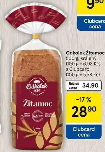 Tesco Odkolek Žitamoc, 500 g nabídka