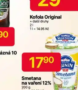 Hruška Smetana na vaření 12% nabídka