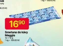 Hruška Smetana do kávy meggle nabídka