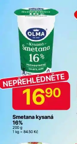 Hruška Smetana kysaná 16% nabídka