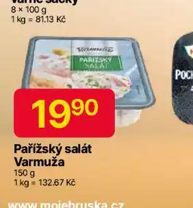 Hruška Pařížský salát varmuža nabídka