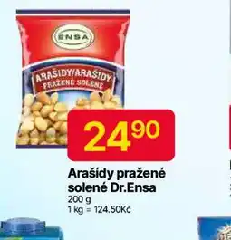 Hruška Arašídy pražené solené dr. ensa nabídka