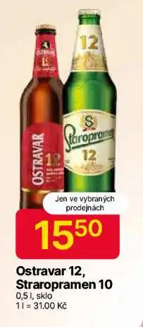 Hruška Pivo ostravar 12 nabídka