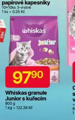 Hruška Whiskas granule pro kočky nabídka