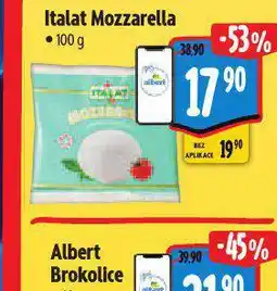 Albert Italat mozzarella nabídka