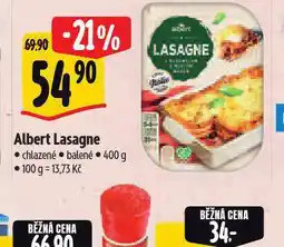 Albert Lasagne nabídka