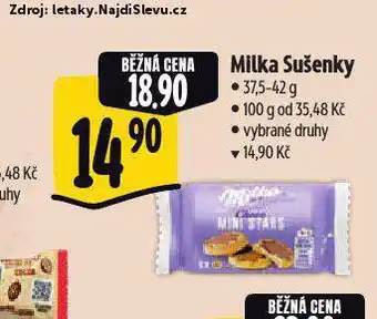 Albert Milka sušenky nabídka