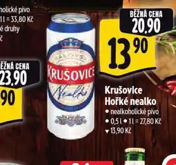 Albert Pivo krušovice nealko nabídka