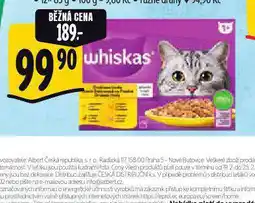 Albert Whiskas kapsičky pro kočky nabídka