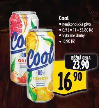 Albert Cool nealkoholické pivo nabídka