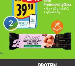 Albert Bauli proteinová tyčinka nabídka