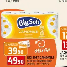 Terno Big soft camomile toaletní papír nabídka