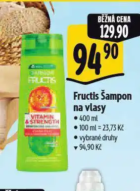 Albert Fructis šampon nabídka