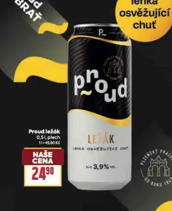 Billa Pivo proud ležák nabídka