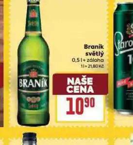 Billa Pivo braník nabídka