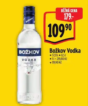 Albert Božkov vodka nabídka