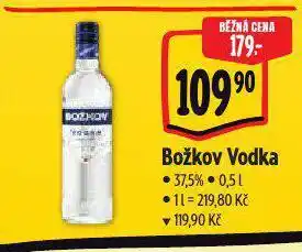 Albert Božkov vodka nabídka