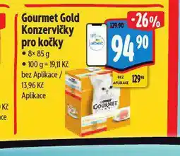 Albert Gourmet gold konzervy pro kočky nabídka