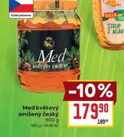 Billa Med květový smíšený český nabídka