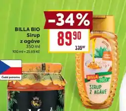 Billa BILLA BIO Sirup z agáve nabídka