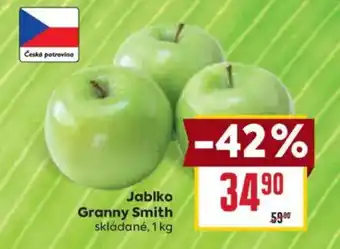 Billa Jablko Granny Smith skládané, nabídka