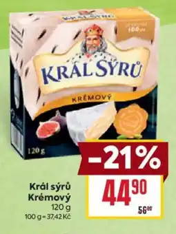 Billa Král sýrů krémový nabídka