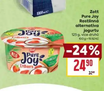 Billa Zott Pure Joy Rostlinná alternativa nabídka