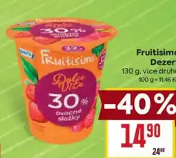 Billa Dezert Fruitisimo nabídka