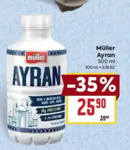 Billa Müller Ayran nabídka