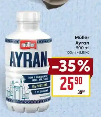 Billa Müller Ayran nabídka