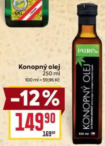 Billa Konopný olej nabídka