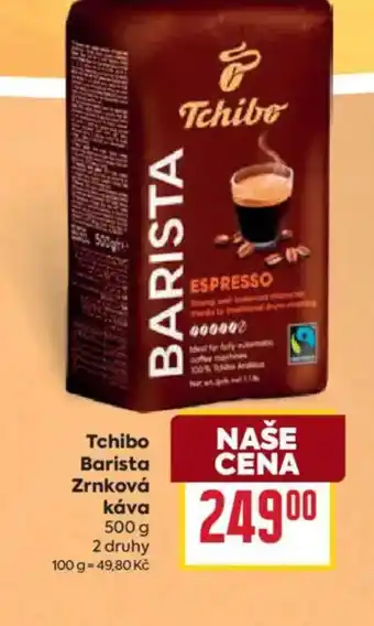 Billa Tchibo Barista Zrnk Κάνα ová nabídka