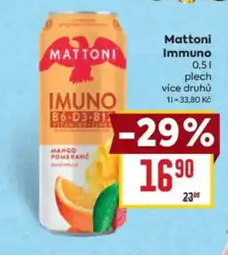 Billa Mattoni Immuno nabídka