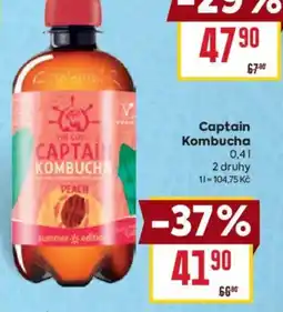 Billa Captain Kombucha nabídka