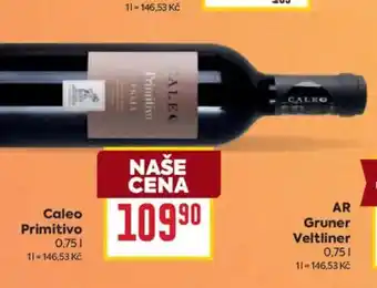 Billa Caleo Primitivo nabídka