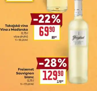 Billa Freixenet Sauvignon nabídka