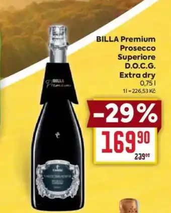 Billa BILLA Premiu Prosecco Superiore D.O.C.G. Extra dry m nabídka