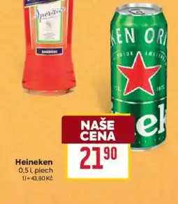 Billa Heineken nabídka