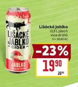 Billa Lišácké jablko nabídka