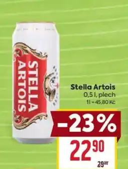 Billa Stella Artois nabídka