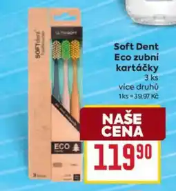 Billa Soft Dent Eco zubní kartáčky nabídka