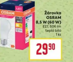 Billa Žárovka OSRAM 8,5 W (60 W) nabídka