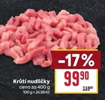 Billa Krůtí nudličky nabídka