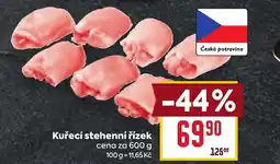 Billa Kuřecí stehenní řízek cena za nabídka