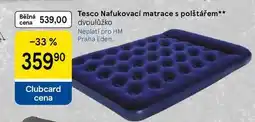 Tesco Tesco Nafukovací matrace s polštářem dvoulůžko nabídka