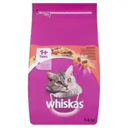 Tesco Whiskas granule 3,8kg, vybrané druhy nabídka