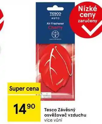 Tesco Tesco Závěsný osvěžovač vzduchu více vůní nabídka