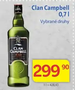 Kubík potraviny Clan Campbell nabídka
