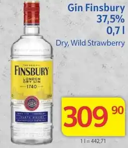 Kubík potraviny Gin Finsbury 37,5% nabídka